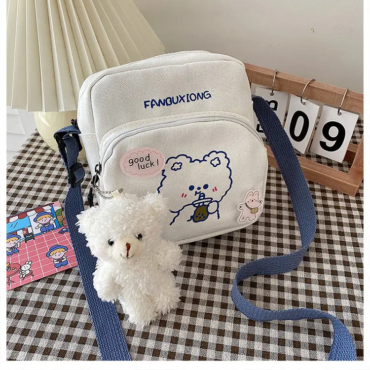Cute Cartoon Cartoon Mobile Phone Bag 2023 New Printed Sweet Shoulder Crossbody — feature 25