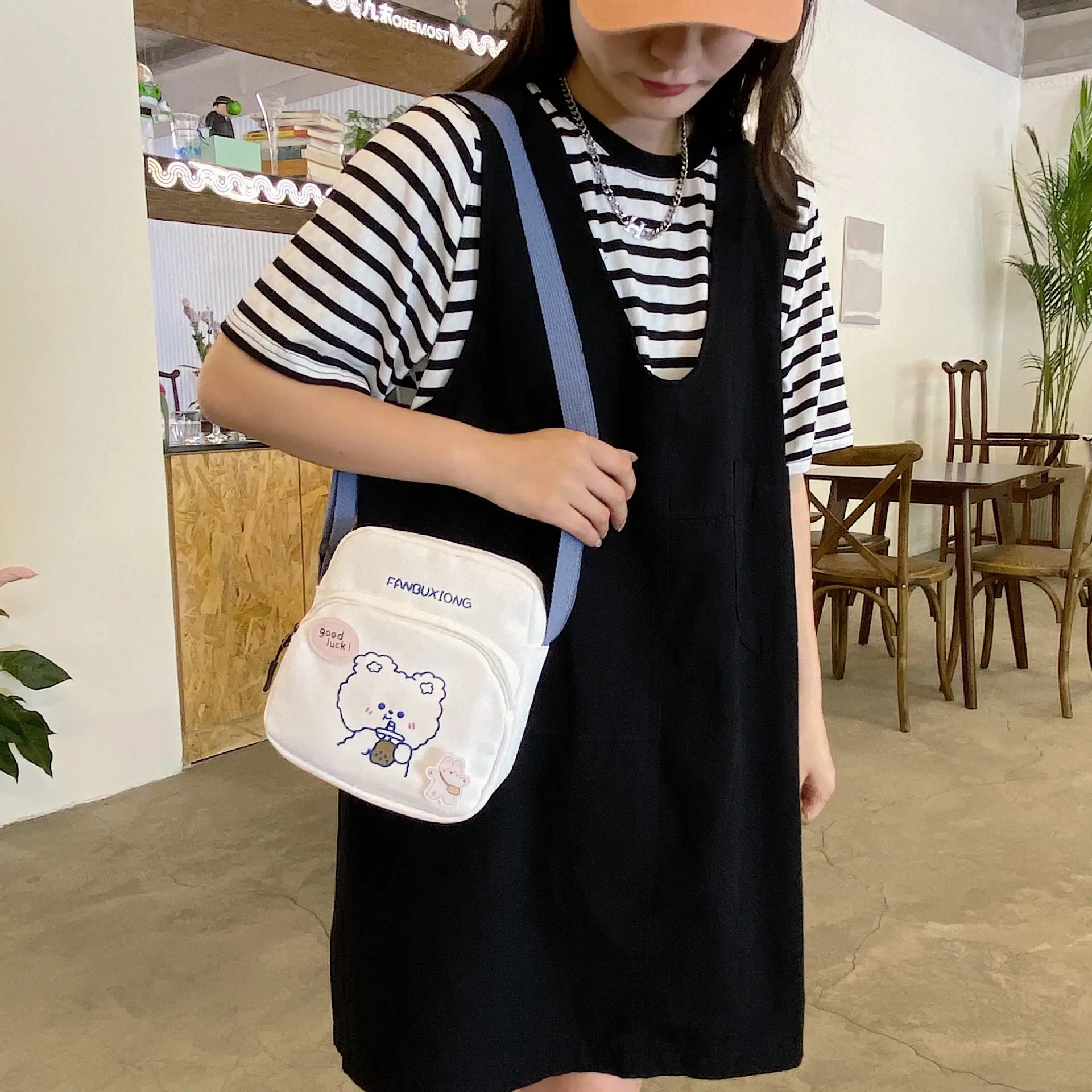 Cute Cartoon Cartoon Mobile Phone Bag 2023 New Printed Sweet Shoulder Crossbody — feature 8
