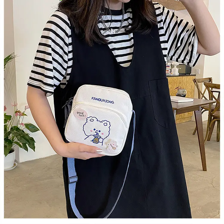 Cute Cartoon Cartoon Mobile Phone Bag 2023 New Printed Sweet Shoulder Crossbody — feature 9