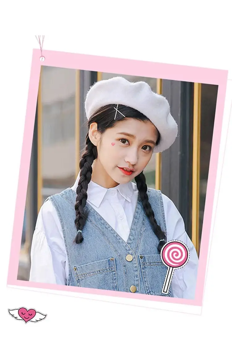 Colorful Striped Hairpins for Girls 5 Pack — feature 11