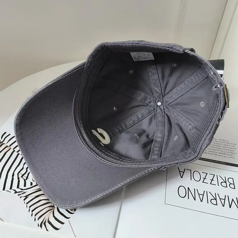 Women's Brown Logo Baseball Cap 2023 Summer - Image 12