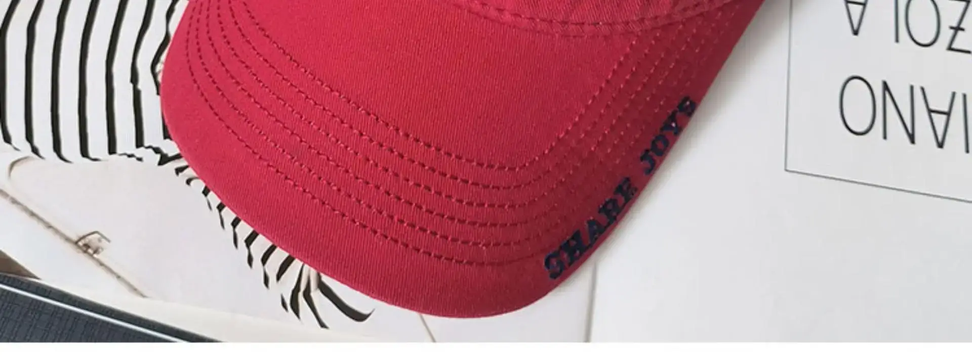 Women's Brown Logo Baseball Cap 2023 Summer — feature 20