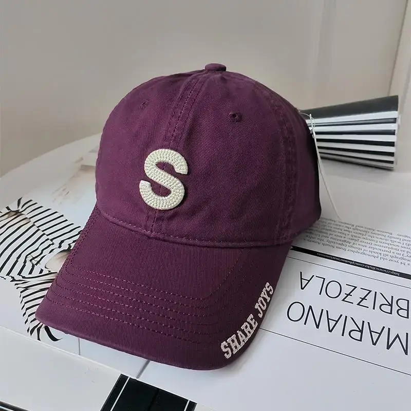 Women's Brown Logo Baseball Cap 2023 Summer - Image 6