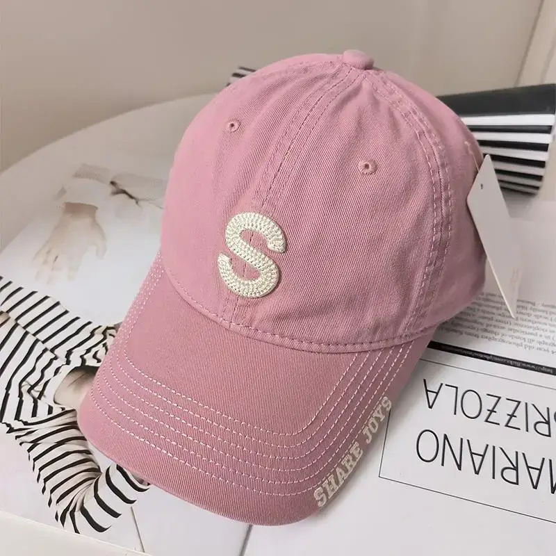 Women's Brown Logo Baseball Cap 2023 Summer - Image 8