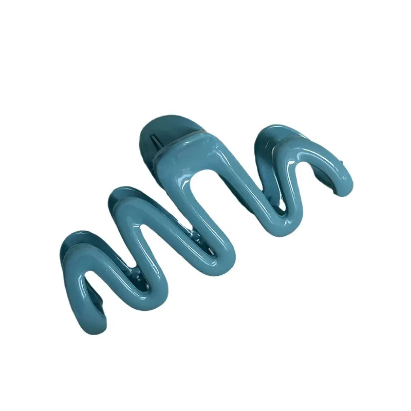 Colorful Wave Hair Clips for Girls - 1 Pack of Premium Quality - Image 12
