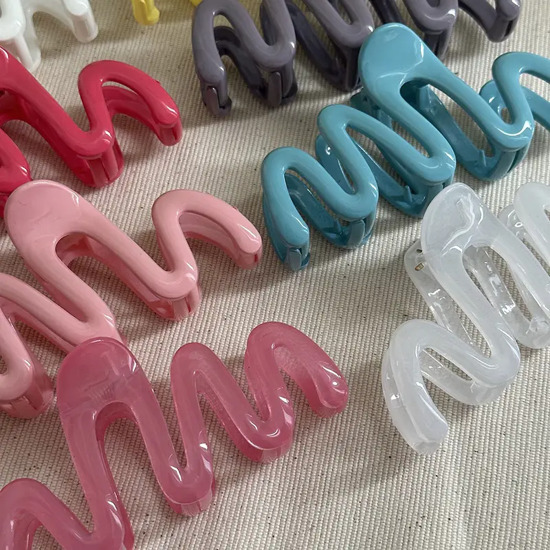 Colorful Wave Hair Clips for Girls - 1 Pack of Premium Quality — feature 4