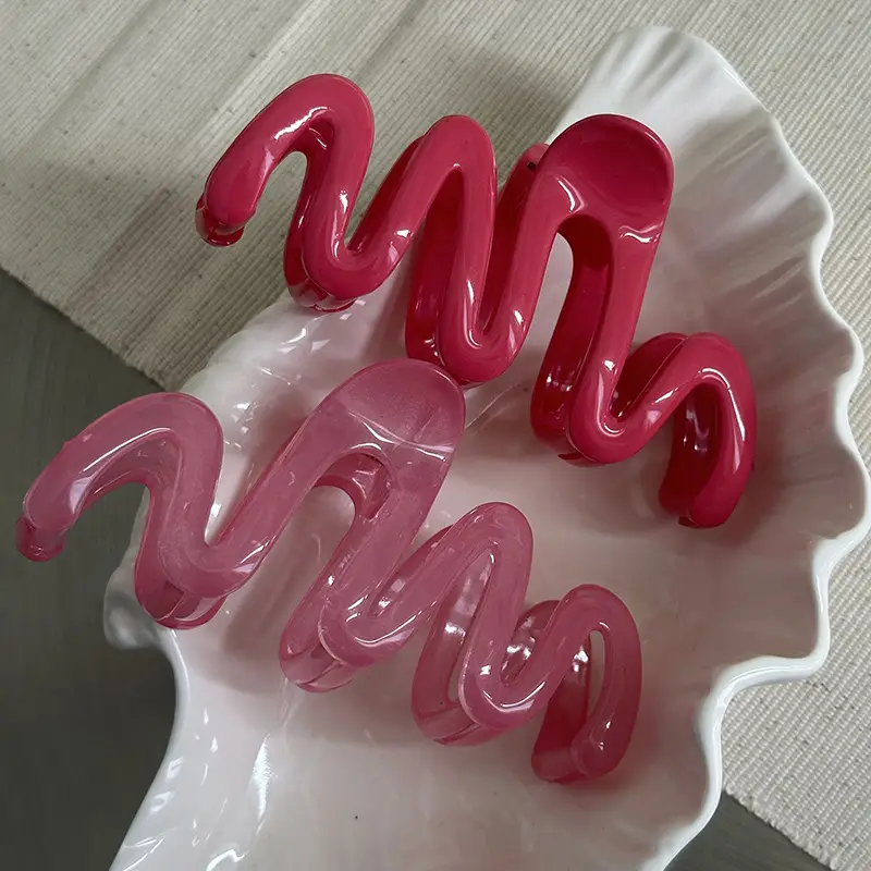Colorful Wave Hair Clips for Girls - 1 Pack of Premium Quality — feature 7