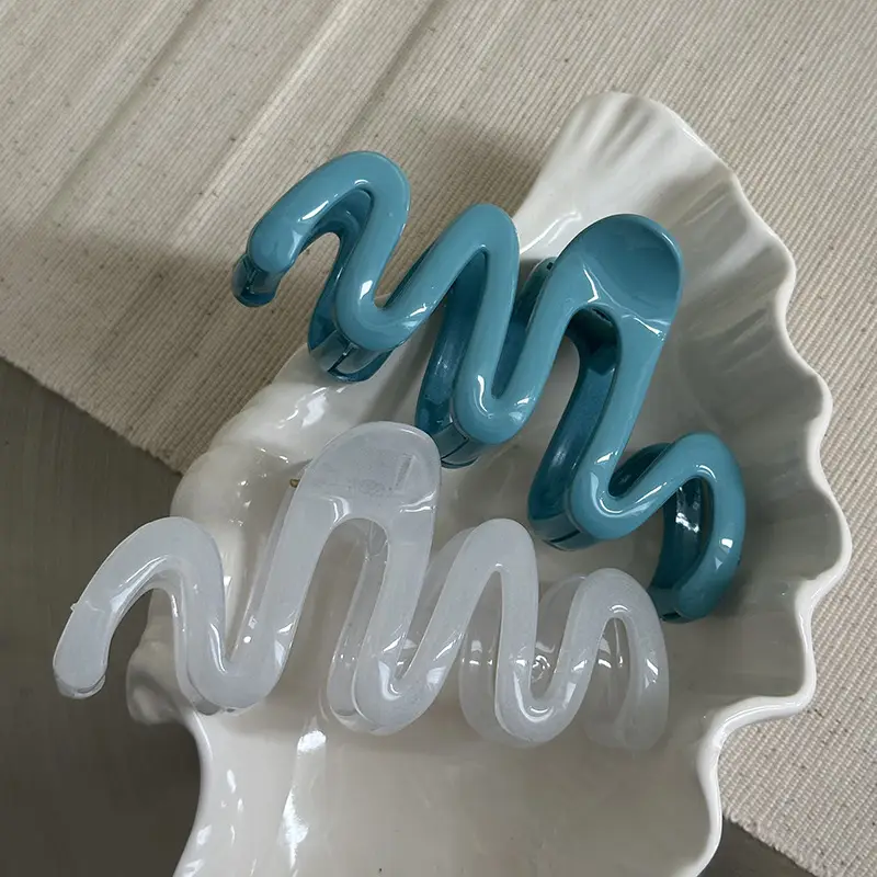 Colorful Wave Hair Clips for Girls - 1 Pack of Premium Quality — feature 8