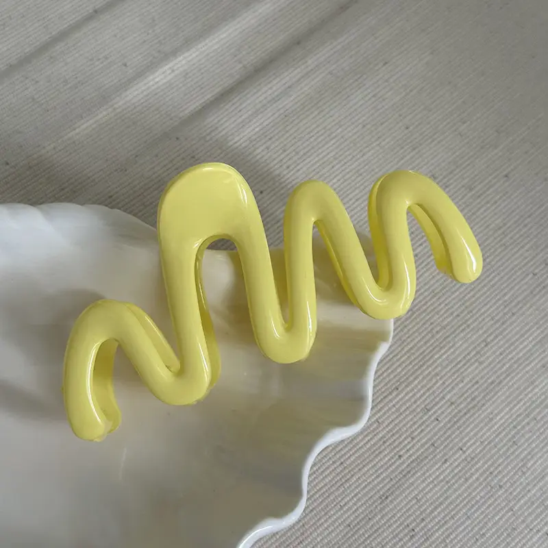 Colorful Wave Hair Clips for Girls - 1 Pack of Premium Quality — feature 9