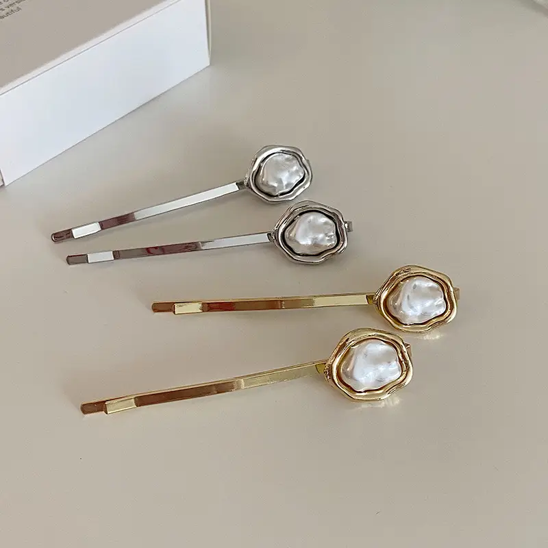 French Retro Pearl Clip Set for Women