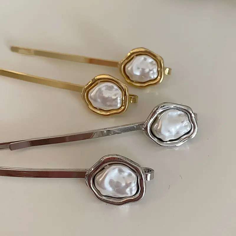 French Retro Pearl Clip Set for Women