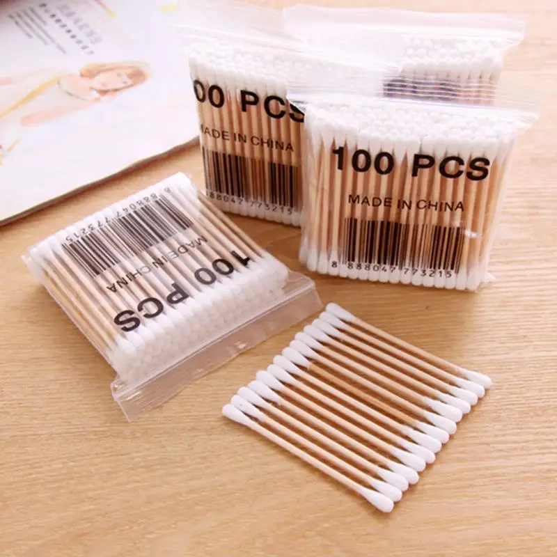 Cotton Ear Picking Swabs for Lips and Cheeks - Image 4