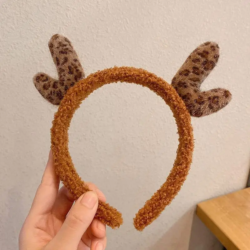 Cute Plush Hair Hoop with Bow for Girls - Image 59