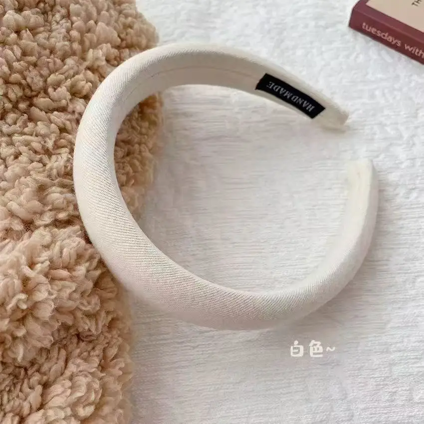 Candy Color Sponge Hairband Retro French Style Hong Kong Style - Image 6