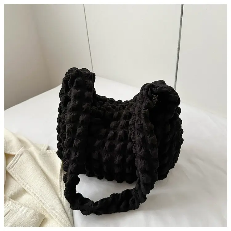 Pink Pleated Shoulder Bag for Women 2023 — feature 20