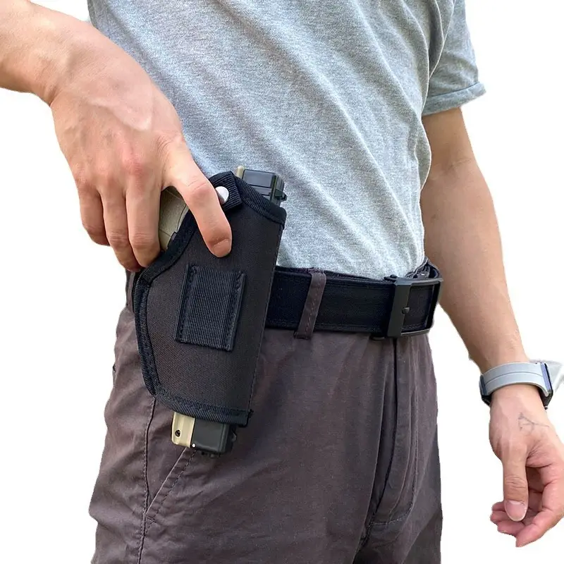 Double-layer Tactical Belt Men Military Outdoor Nylon 3.8"