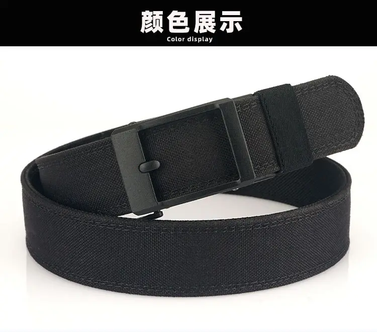Double-layer Tactical Belt Men Military Outdoor Nylon 3.8" — feature 17