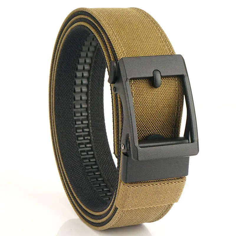 Double-layer Tactical Belt Men Military Outdoor Nylon 3.8"