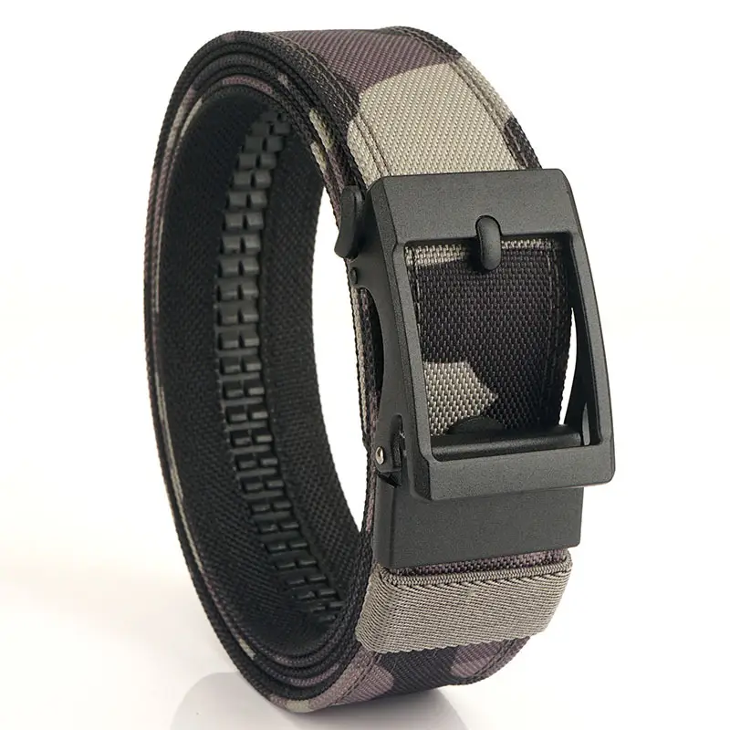 Double-layer Tactical Belt Men Military Outdoor Nylon 3.8"