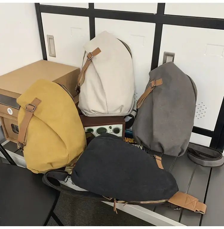 Canvas Crossbody Bag Men Large Capacity Satchel — feature 28