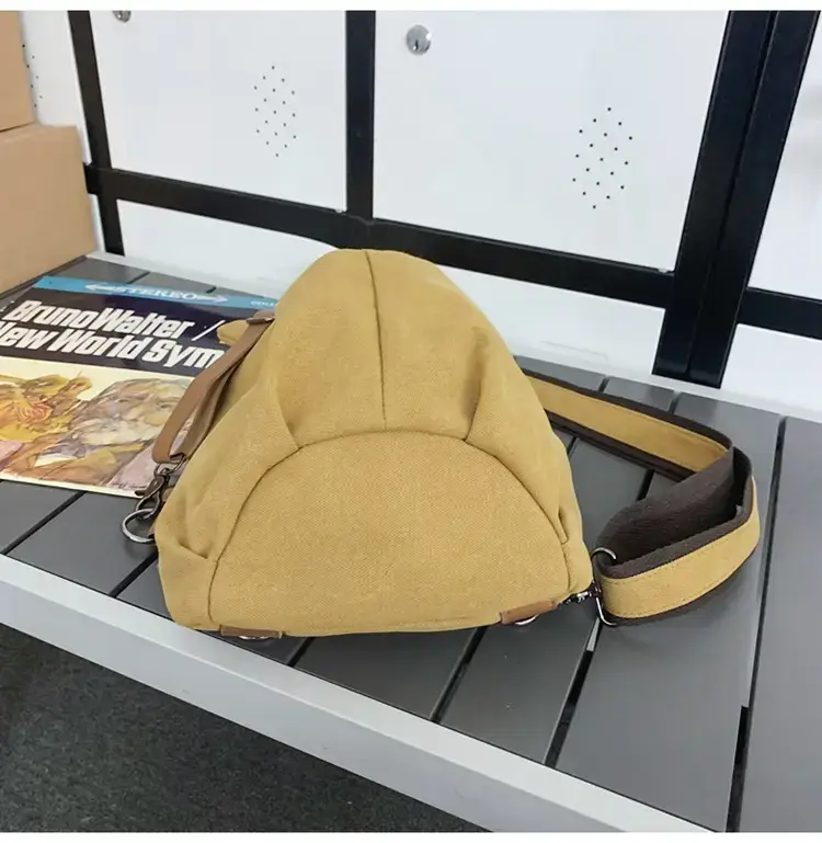 Canvas Crossbody Bag Men Large Capacity Satchel — feature 36