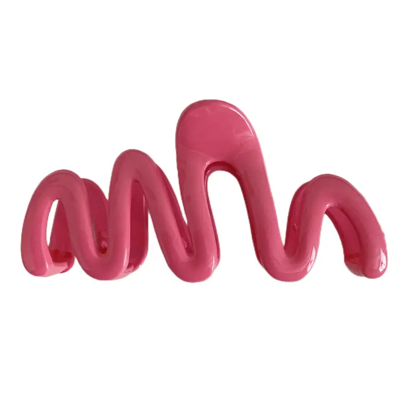 Pink Shark Clip Hair Grab Disc 2024 New