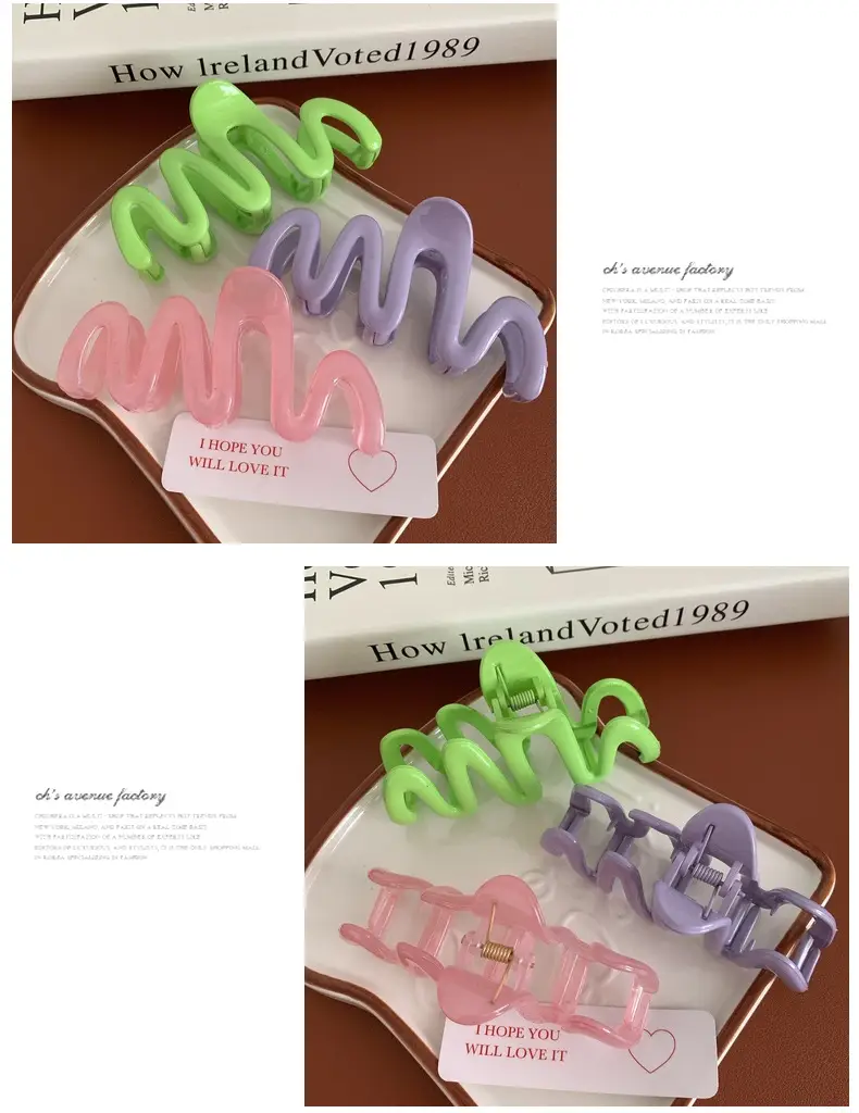 Pink Shark Clip Hair Grab Disc 2024 New — feature 9