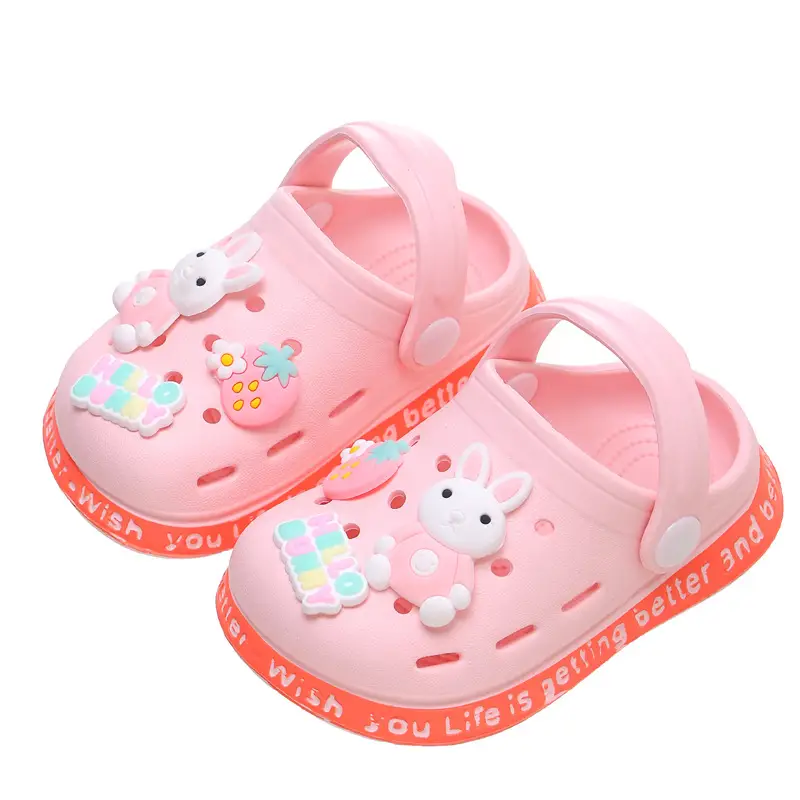 Eva Infant Baotou Hole Shoes Soft Sole Cute Cartoon Boys and Girls Home Baby Cut Out Kidsren's Slippers - Image 14