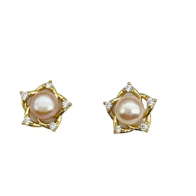 Stars & Pearl Earrings for Women Hot Style - Image 6