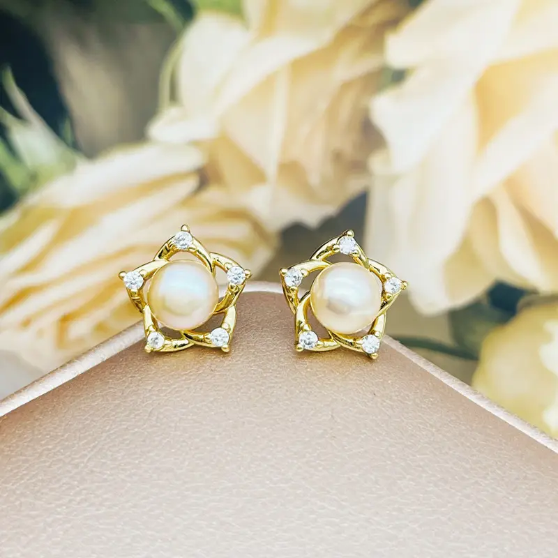 Stars & Pearl Earrings for Women Hot Style — feature 6