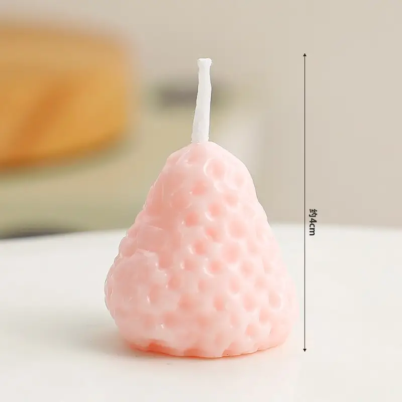Twisted Thread Birthday Candle Macaron Cute Curved Spiral Candle Candy Cake Baking Decoration Plug-In