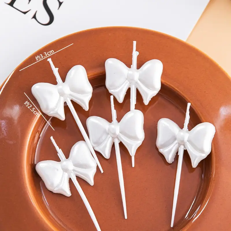 Twisted Thread Birthday Candle Macaron Cute Curved Spiral Candle Candy Cake Baking Decoration Plug-In