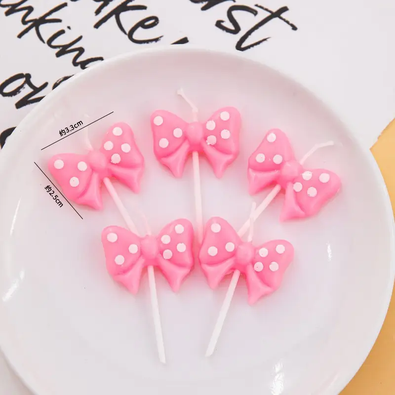 Twisted Thread Birthday Candle Macaron Cute Curved Spiral Candle Candy Cake Baking Decoration Plug-In