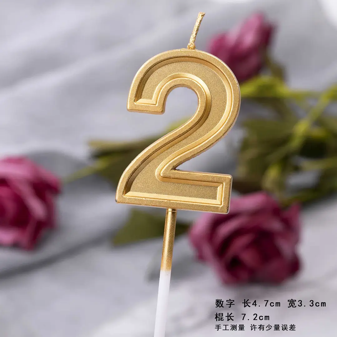 Twisted Thread Birthday Candle Macaron Cute Curved Spiral Candle Candy Cake Baking Decoration Plug-In