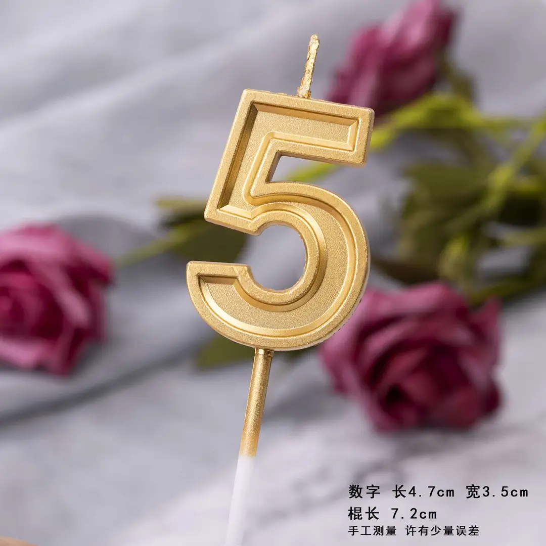Twisted Thread Birthday Candle Macaron Cute Curved Spiral Candle Candy Cake Baking Decoration Plug-In