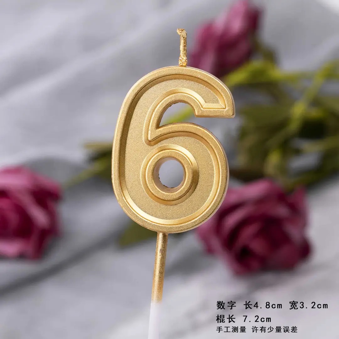 Twisted Thread Birthday Candle Macaron Cute Curved Spiral Candle Candy Cake Baking Decoration Plug-In