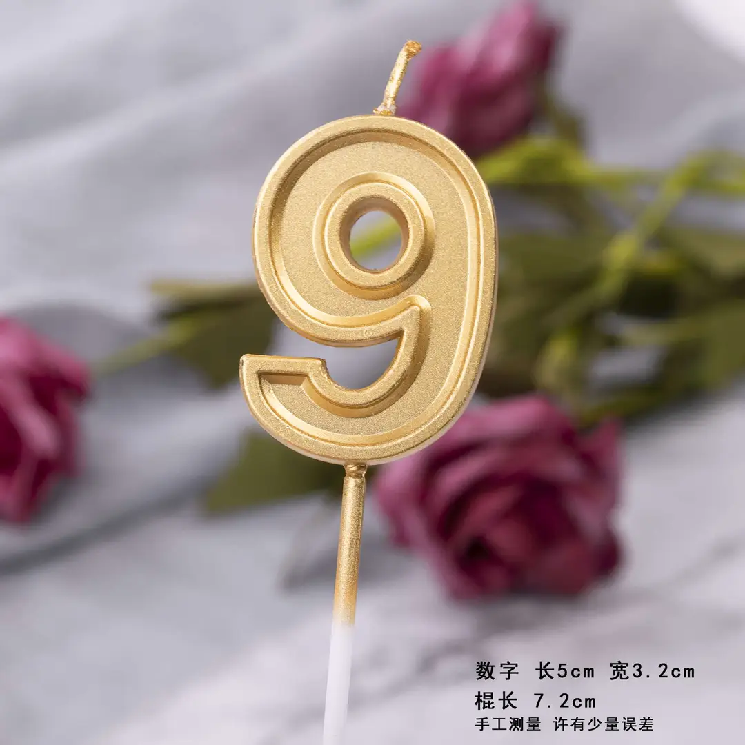 Twisted Thread Birthday Candle Macaron Cute Curved Spiral Candle Candy Cake Baking Decoration Plug-In