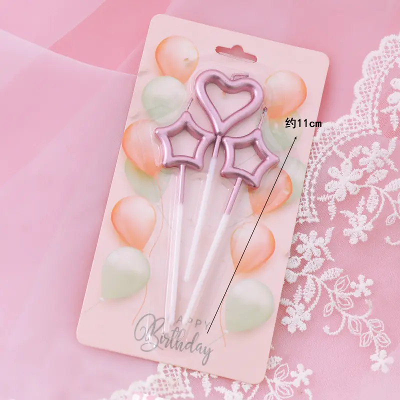 Twisted Thread Birthday Candle Macaron Cute Curved Spiral Candle Candy Cake Baking Decoration Plug-In