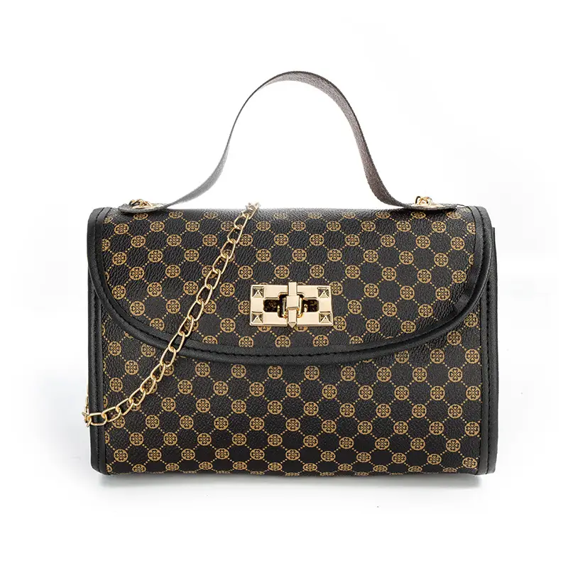 Black Diamond Chain Shoulder Bag for Women 2023 - Image 10
