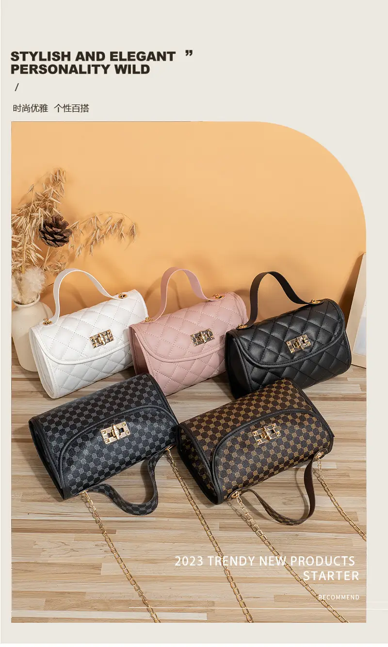 Black Diamond Chain Shoulder Bag for Women 2023 — feature 1