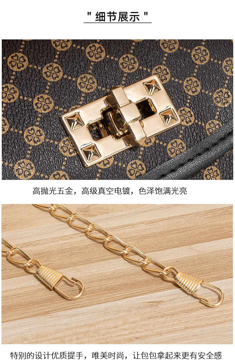 Black Diamond Chain Shoulder Bag for Women 2023 — feature 6