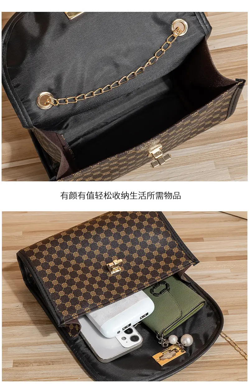 Black Diamond Chain Shoulder Bag for Women 2023 — feature 7