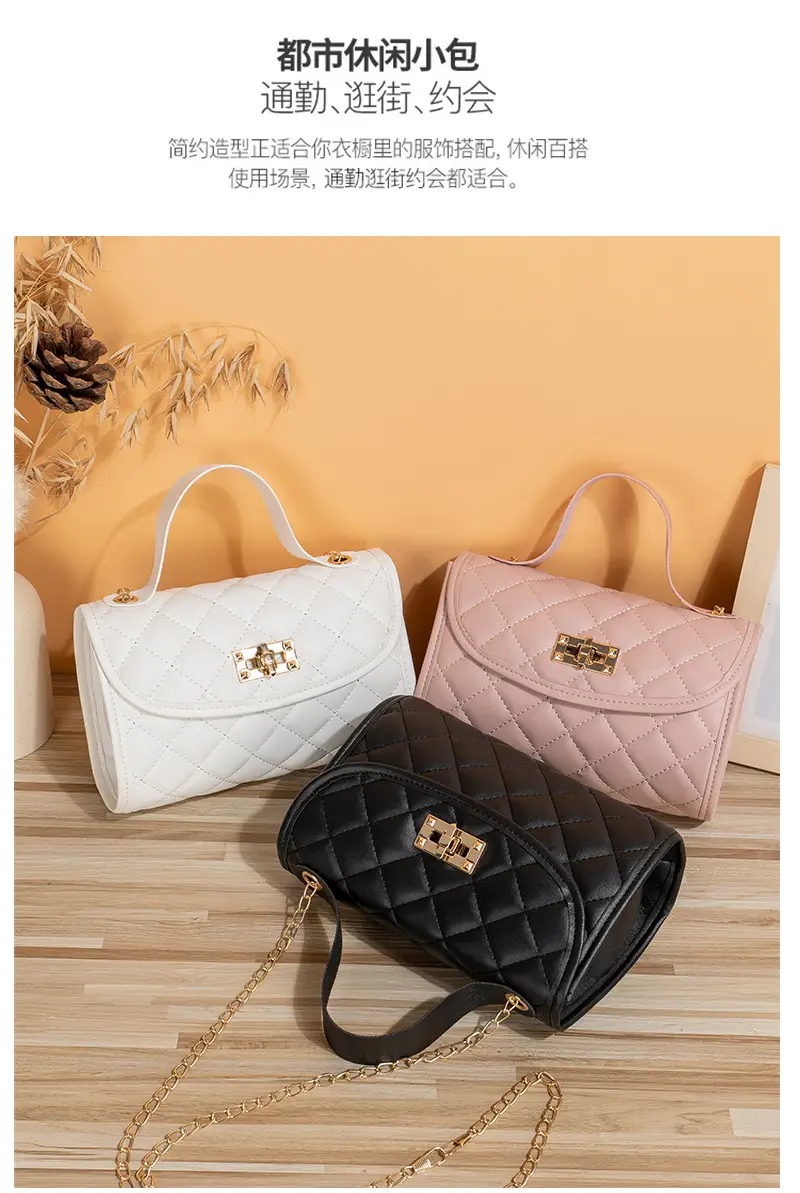 Black Diamond Chain Shoulder Bag for Women 2023 — feature 9