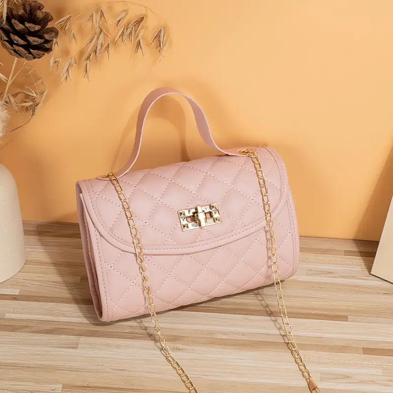 Black Diamond Chain Shoulder Bag for Women 2023 - Image 3