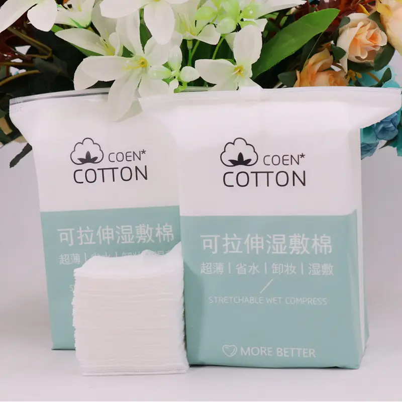 Stretchable Wet Compress Cotton Pads for Face, Eyes, Mouth & Nose — feature 21