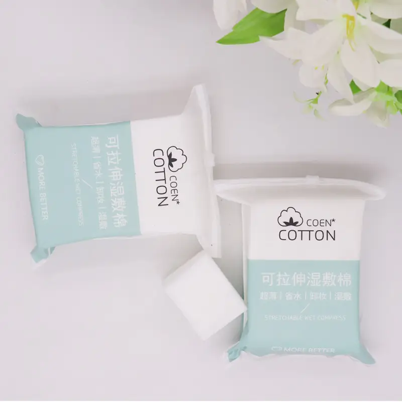 Stretchable Wet Compress Cotton Pads for Face, Eyes, Mouth & Nose — feature 22