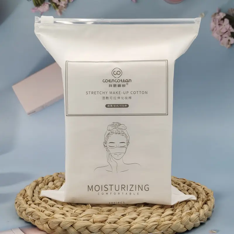 Stretchable Wet Compress Cotton Pads for Face, Eyes, Mouth & Nose - Image 9