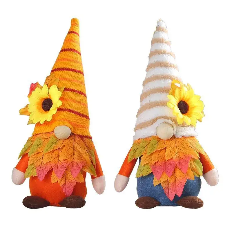 Plush Sunflower Rudolph Doll for Gift or Decor - Image 7