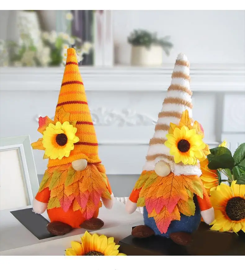 Plush Sunflower Rudolph Doll for Gift or Decor — feature 10