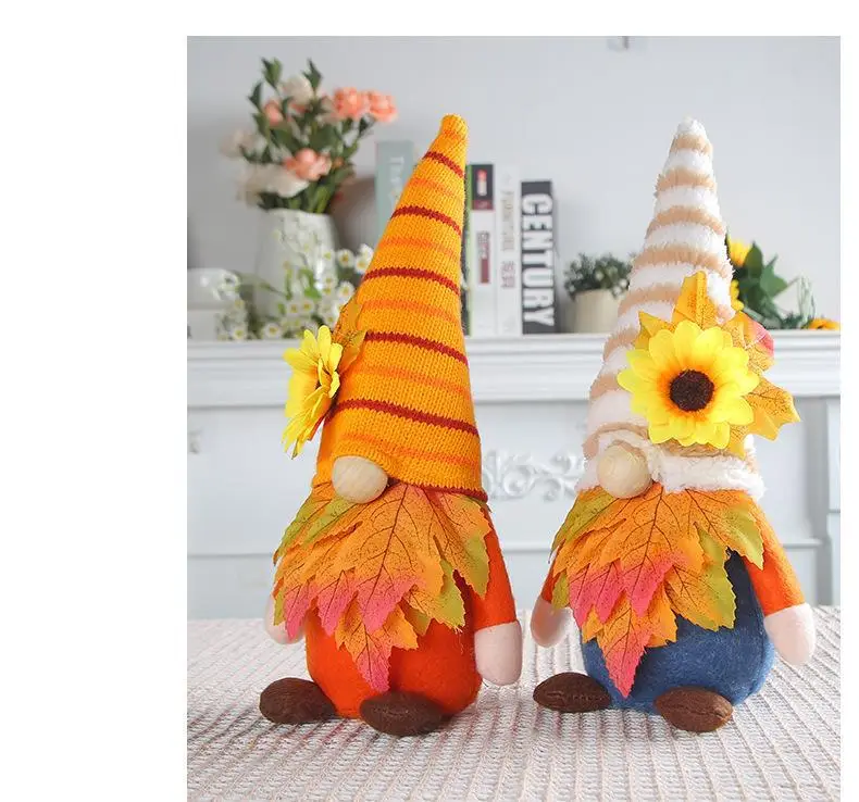 Plush Sunflower Rudolph Doll for Gift or Decor — feature 12